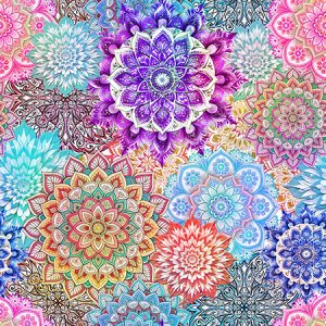 Lush Petals - Mandala