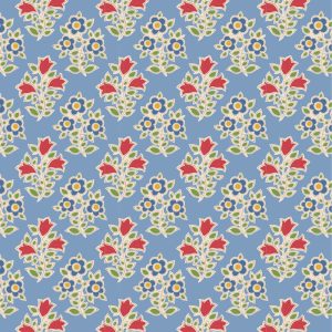 Tilda Jubilee - Farm Flowers Light Blue