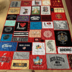 Old T-shirts quilt