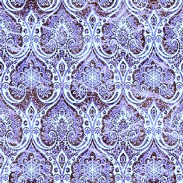 Nature's Winter Blue Snowflake Lace