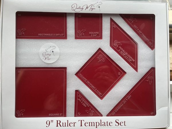 Quilting Magic 9inch template set