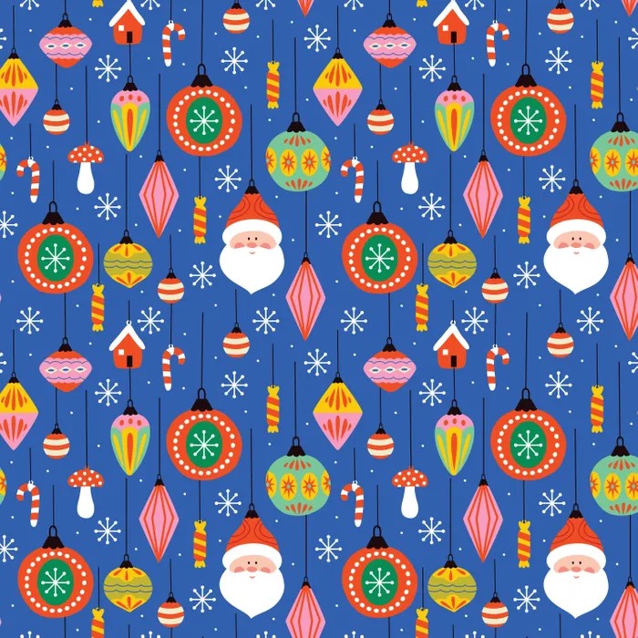 Ineredibauble Christmas Blue Quilting Magic