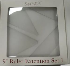9" ruler template extension set 1