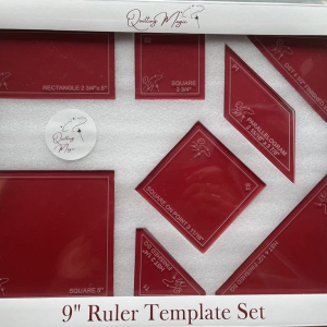 9" Ruler Template Set