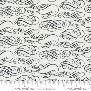 Sable Swan - White (Moda)