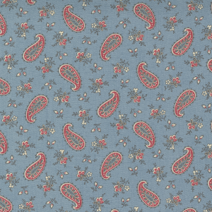 French General La Vie - Paisley Blue