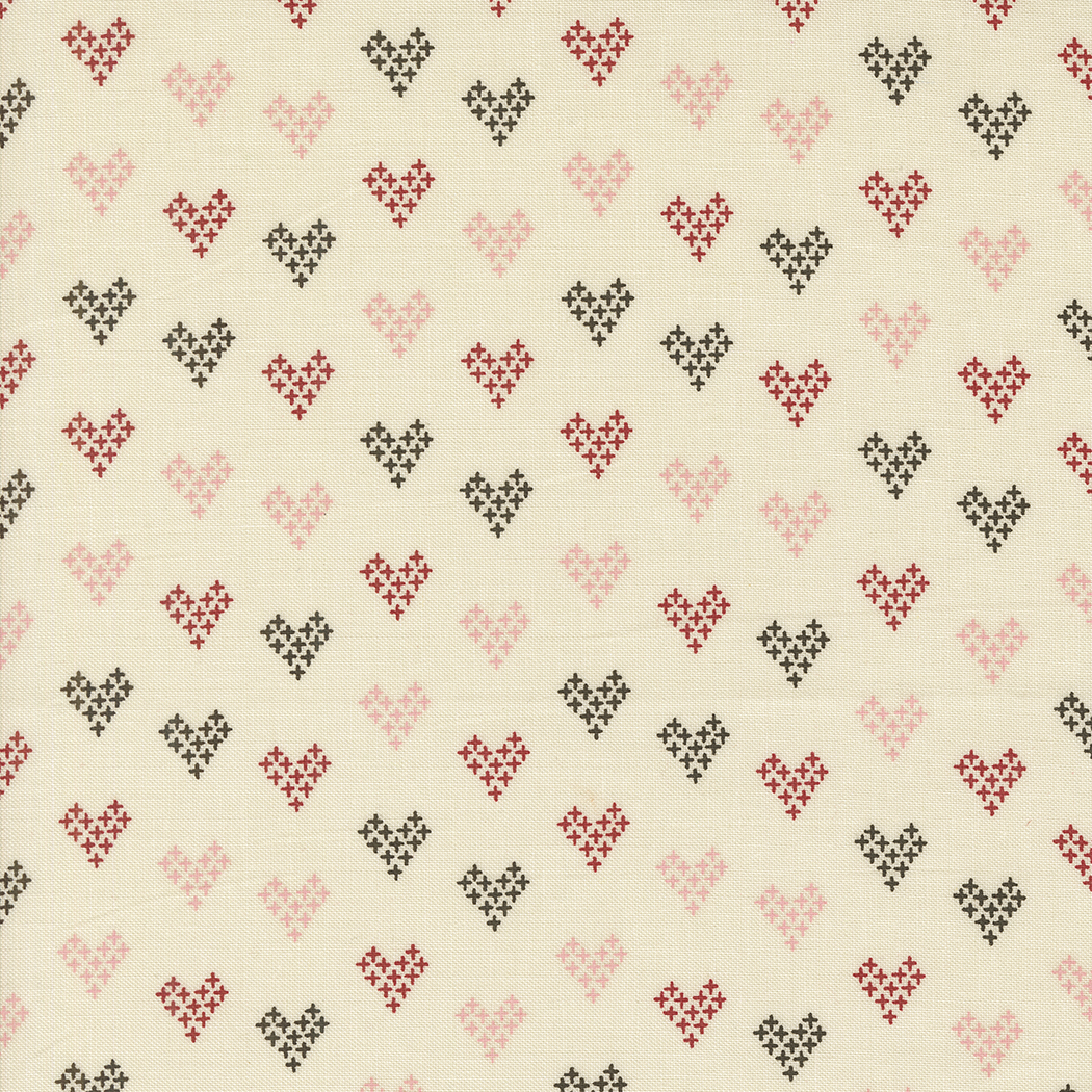 Threads - Tri Colour hearts