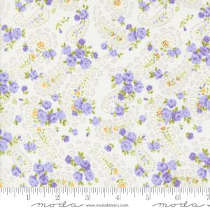 Georgia - white paisley