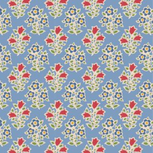 Tilda Jubilee - Farm Flowers Light Blue