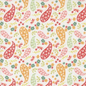 Raspberry Summer - Cloud Paisley