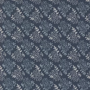 Moda Larking dark daisies 24633-17