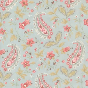 Muse Green Paisley Moda Fabrics 44393-12