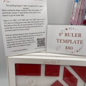 9" Ruler Template Set