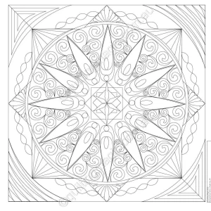 Quilting Magic Guided Wholecloth Points and Curves